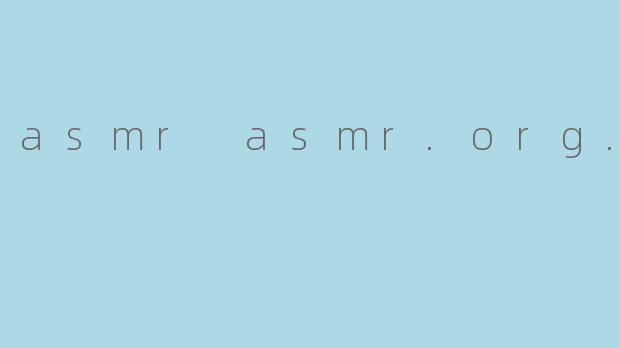 asmr asmr.org.au